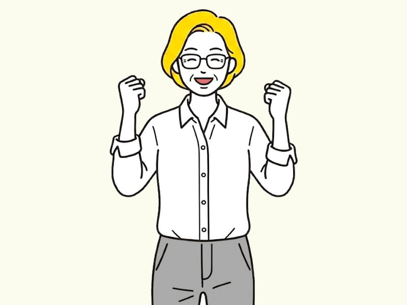元気な女性