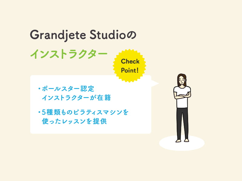 Grandjete Studioのインストラクター