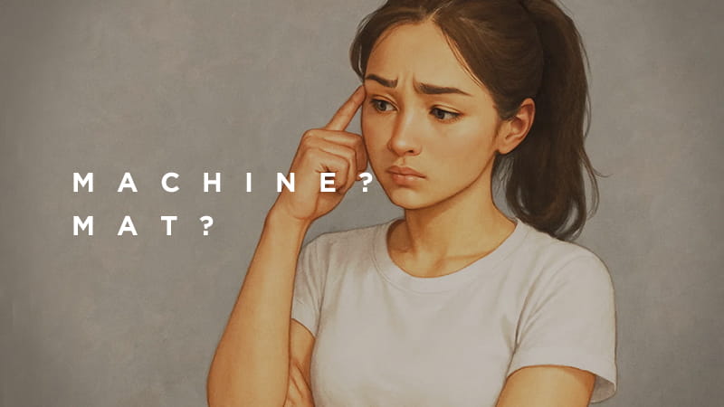 マシンピラティスとマットピラティスの違い