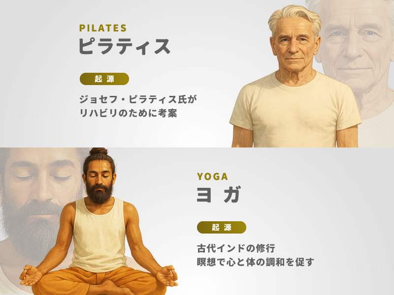 ピラティスとヨガの違い